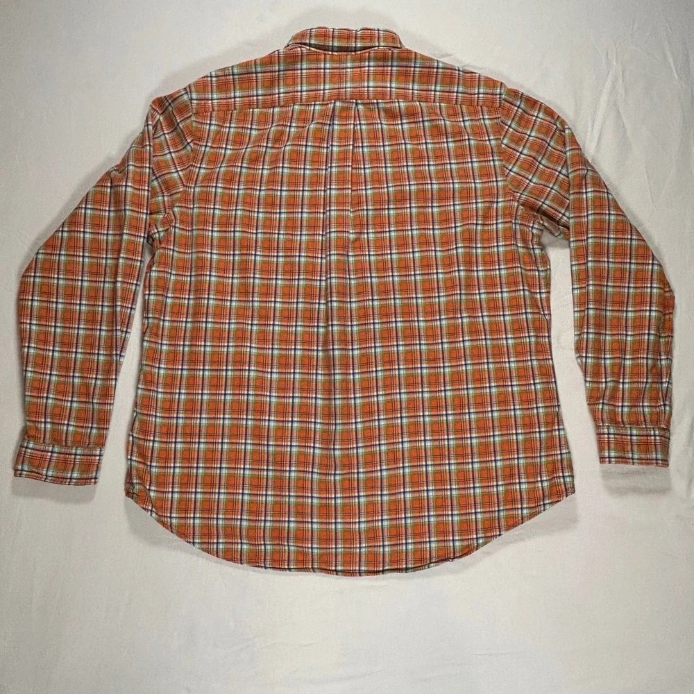 Ralph Lauren Mens XXL Shirt Shacket Plaid Button Down Long Sleeve Lined‎ 2 Ply